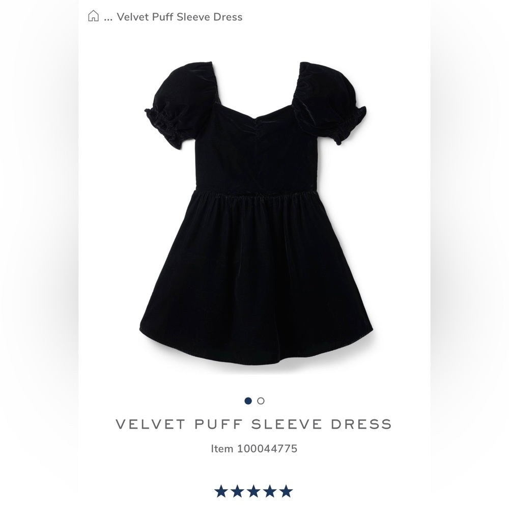 Black Velvet Dress